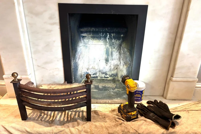 Replacement chimney liner installation in Broadstairs, Kent