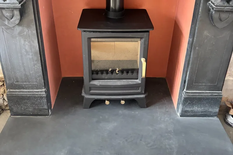 Solid fuel stove installation in Wingham, Kent